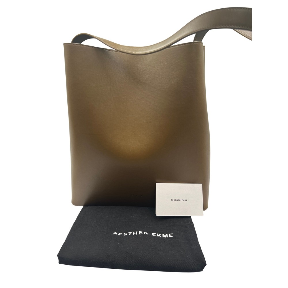 AESTHER EKME Tote Women Large‎ Bronze Like New Leather Shoulder Bag